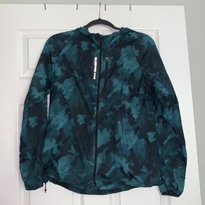 Second Skin packable zip up jacket with hood